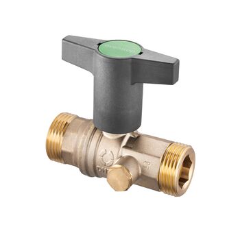 Optibal TW DN15 G 3/4 GZ, PN10, z brązu, otworem spustowym G 1/4 zamkniętym korkiem