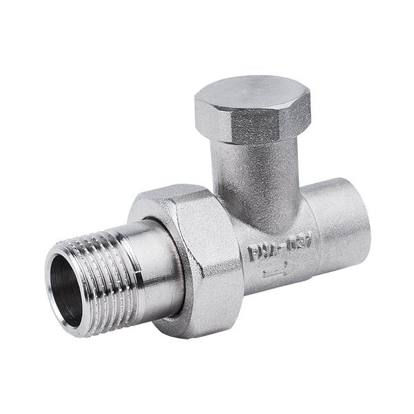 PHA-031/L G1/2xO15 (GZ) PN10 DN15 Zawór grzejnikowy odcinający P do wlutowania CuZn-C PN-M-75002
