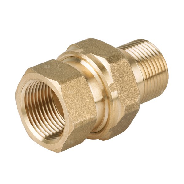 Śrubunek wzmocniony prosty stożek PERFEXIM PHA-301, mosiądz, 1 x 1 (GW x GZ), PN16 bar
