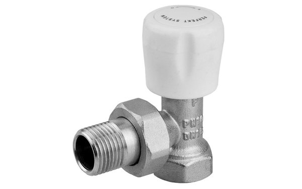 PHA-032 Zawór grzejnikowy kątowy 3/8" PN10