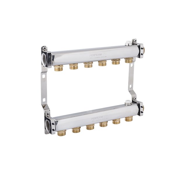 PHA-122 2-obwodowy PN10 Rozdzielacz SS1.4301