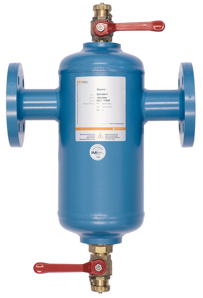 Zeparo ZIO 80 F - Separator powietrza lub zanieczyszczeń, kołnierzowy