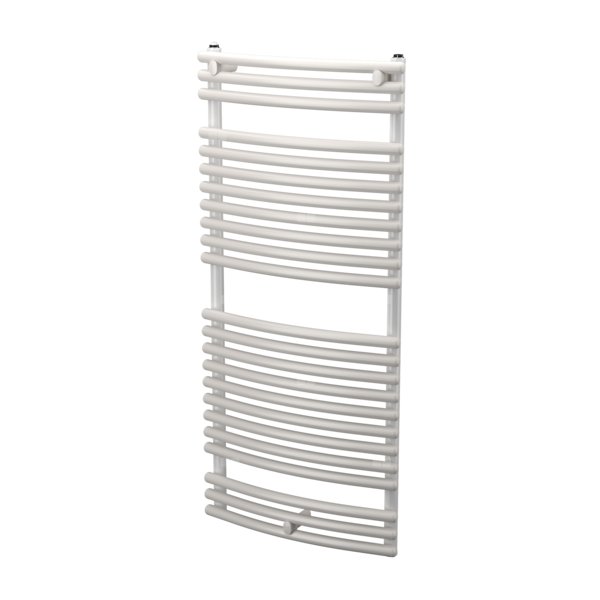 Grzejnik drabinkowy PURMO Santorini-C, wym. 1500 x 600 mm, kolor biały, moc 856W