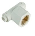 Trójnik QIK Zgrzewany PE-RT II 16 mm x 1/2'' x 16 mm (złącze zgrzewane x GW x złącze zgrzewane)