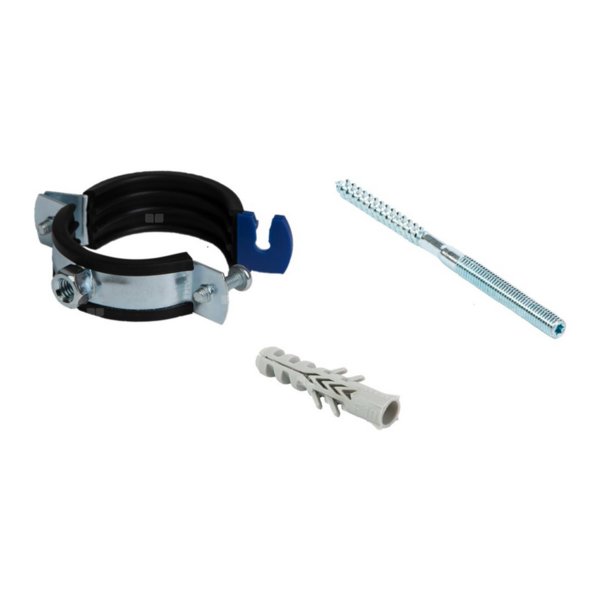 QIK Zestaw - Uchwyt classic fi 50-56mm (50-56) M8/M10 (śruba dwugwintowa M8x80, kołek nylonowy)