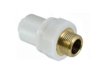 Złączka prosta zgrzewana QIK, PE-RT II, 3/4'' x 25 mm (GZ x złącze zgrzewane)