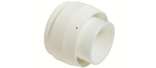 Złączka zgrzewana QIK Do rur wielowarstwowych redukcja, PE-RT II, 40 mm x 32 mm (złącze zgrzewane x złącze zgrzewane)