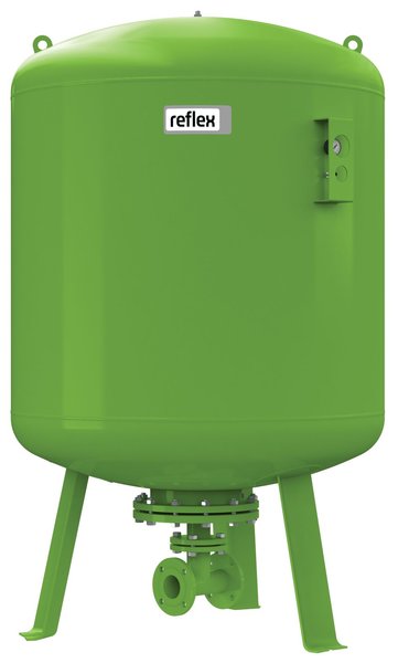 Naczynie wzbiorcze REFLEX Refix DT, pojemność 2000 l, 16 bar / 70'C, kolor zielony, do instalacji  C.W.U.
