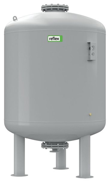 Naczynie wzbiorcze REFLEX G, pojemność 5000 l, 16 bar / 120'C, kolor szary, do instalacji