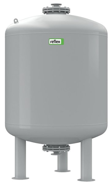 Ciśnieniowe naczynia przeponowe do instalacji grzewczych, chłodniczych i solarnych Reflex V 4000 10 bar / 110 st.C szare