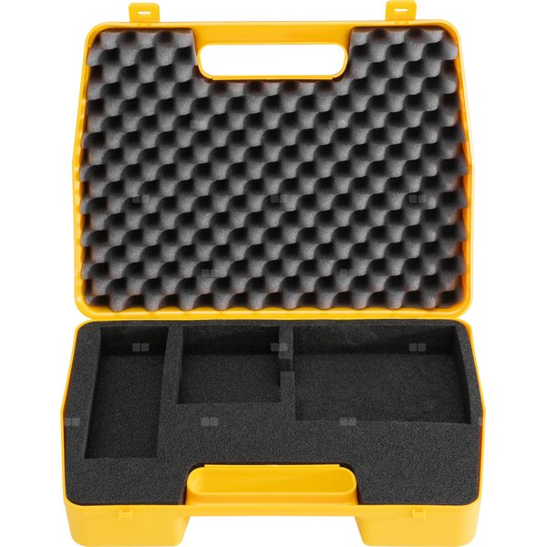 Walizka z tworzywa z wkładkami