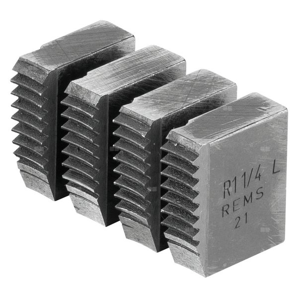 Noże gwintujące R 1 1/4 LH, Zestaw REMS