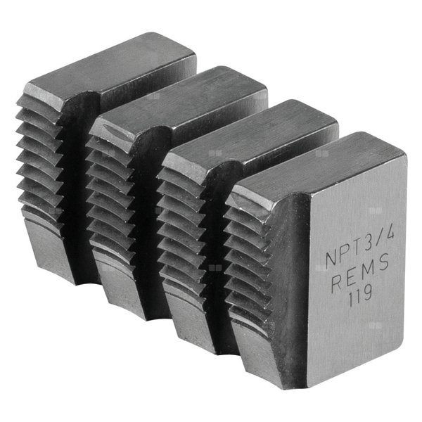 Noże gwintujące NPT 3/4, Zestaw REMS