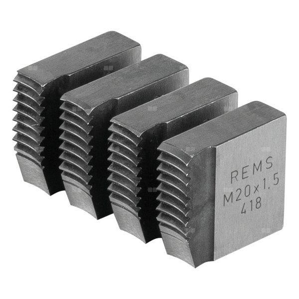 Noże gwintujące M 20 x 1,5, Zestaw REMS
