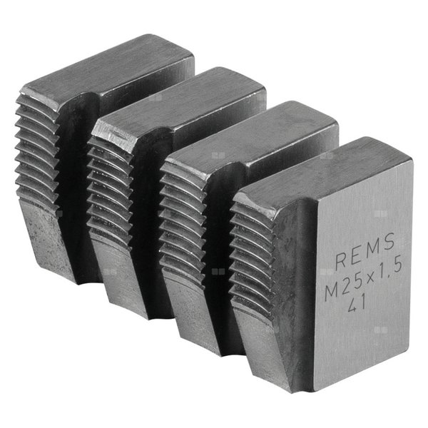 Noże gwintujące M 25 x 1,5, Zestaw REMS