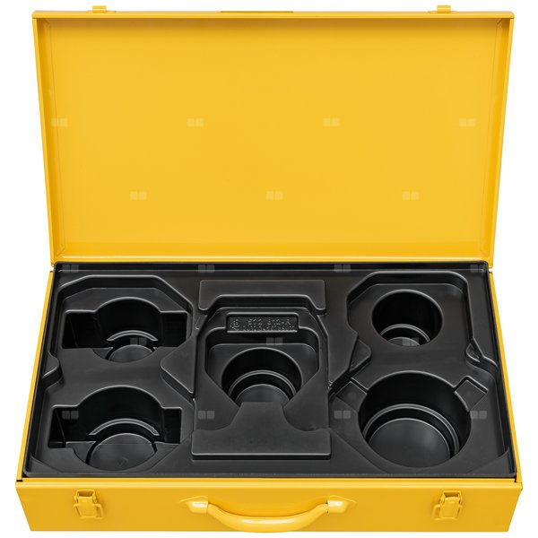 Skrzynka blaszana z wkładką