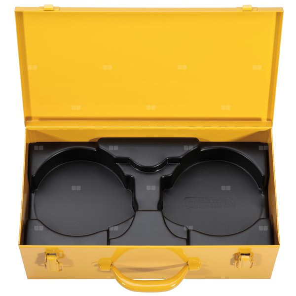 Skrzynka blaszana z wkładką