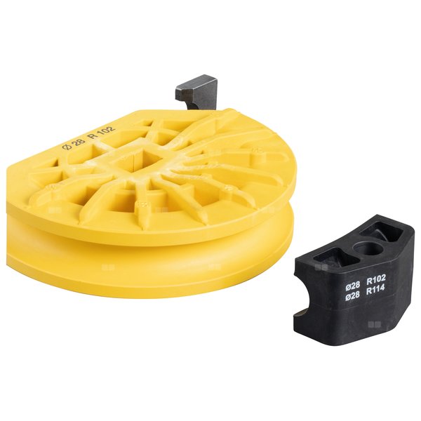 Segment gnący i element ślizg. Cu fi 28, R102