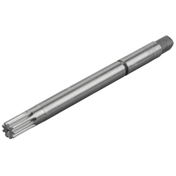 Wał posuwu zmontowany