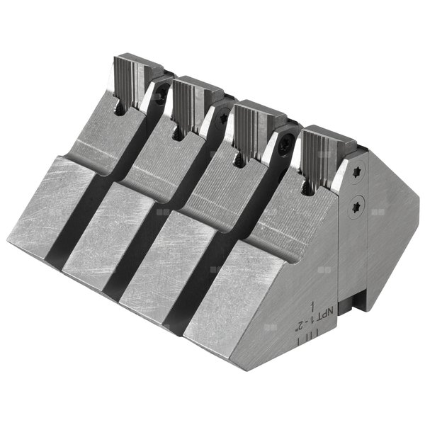 Noże grzebieniowe HSS  + Mocowanie NPT 1-2, Zestaw REMS NPT