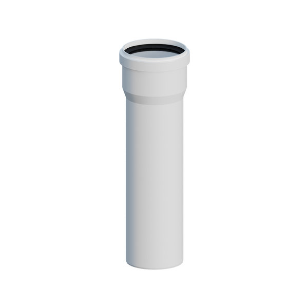 Rura prosta PP L2000mm DN100mm z uszczelką [EPDM]