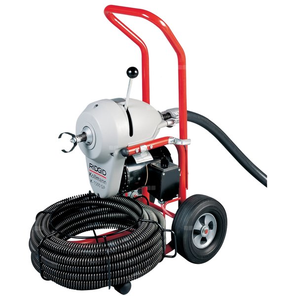 Maszyna segmentowa K-1500SP-A do czyszczenia odpływów o średnicy 2" - 10" (50 - 250 mm)