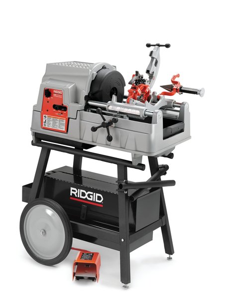 Gwintownica 535A z automatycznym uchwytem zaciskowym 1/2" - 2" BSPT - silnik 400 V, 50 Hz 3-fazowy indukcyjny