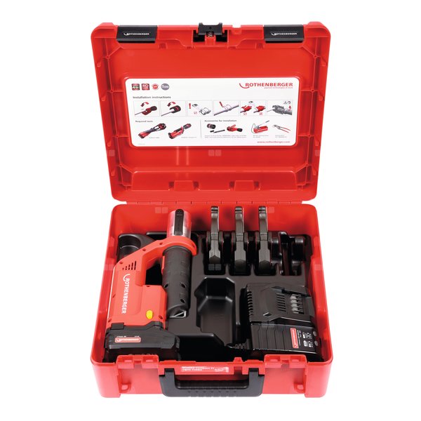 Zestaw szczęk zaciskowych ROMAX Compact TT SV15-22-28, 1X2Ah, EU