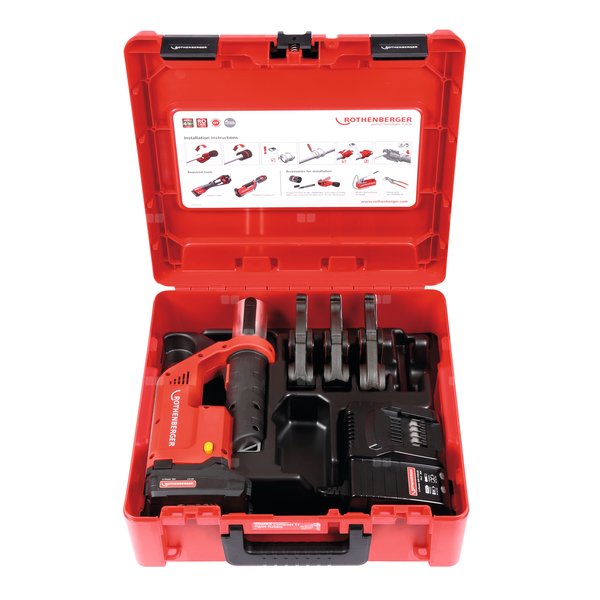 Zestaw szczęk zaciskowych ROMAX Compact TT U16-20-25, 1x2Ah, EU