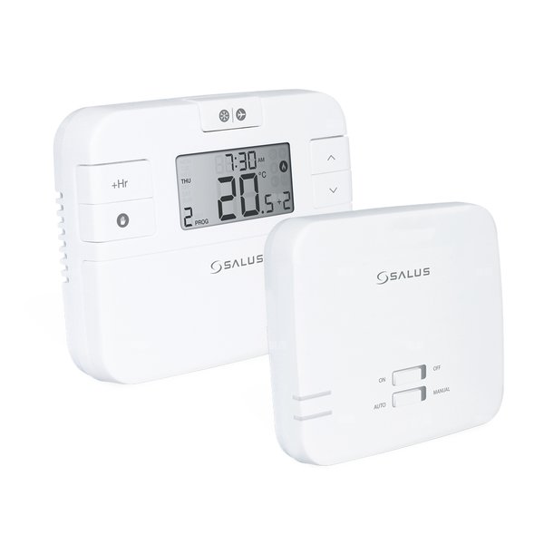 Bezprzewodowy, tygodniowy, natynkowy, elektroniczny termostat SALUS RT510RF+