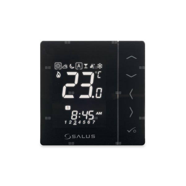 Regulator temperatury SALUS VS30B, montaż podtynkowy