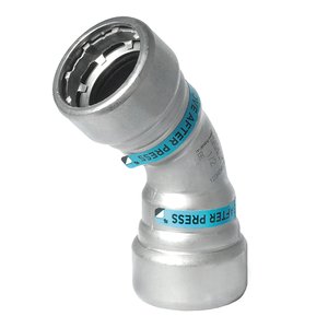 Heavy Steel Press Łuk kielichowy 45 st. PxP 1 1/4