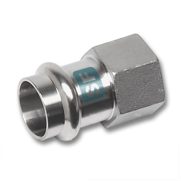 Mufa SANHA NiroSan SF, stal nierdzewna, 35 mm x 1 1/4'' (zw x GW)