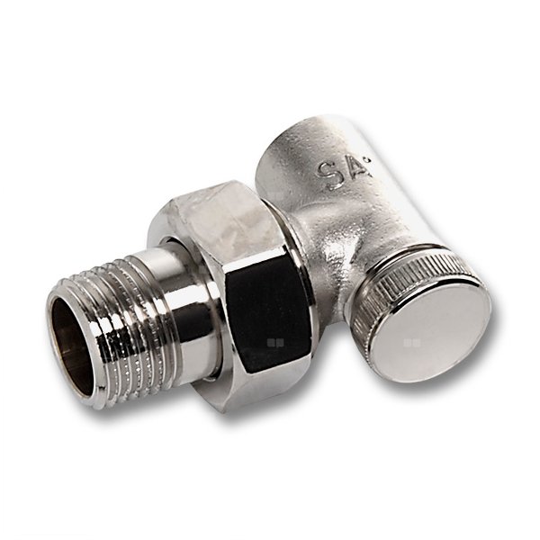 MS-Ni Zawór powrotny grzejnikowy prosty LWxGZ 15x1/2