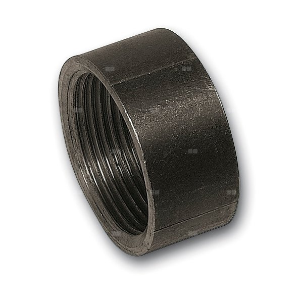 Mufa SANHA 16D, stal (czarny), 1 1/2'' (GW)