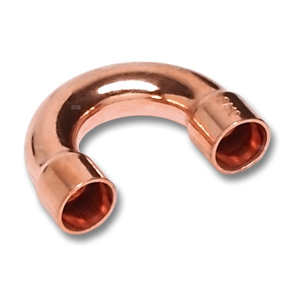 Łuk 180' SANHA 5060, Cu, 35 mm (lut wewnętrzny x lut wewnętrzny)