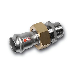 NiroTherm Industry Śrubunek z uszczelką PxGZ N-VA 22x3/4