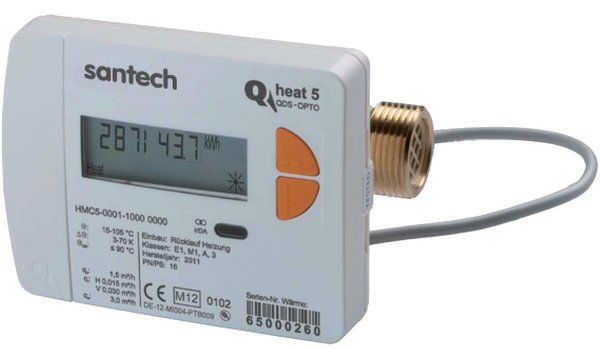 Ciepłomierz QHeat5 qp 0,6 m3/h - powrót