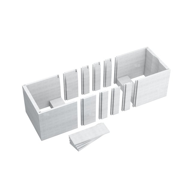 Nośnik Stabilsound Plus® do wanien prostokątnych 140-170x75cm