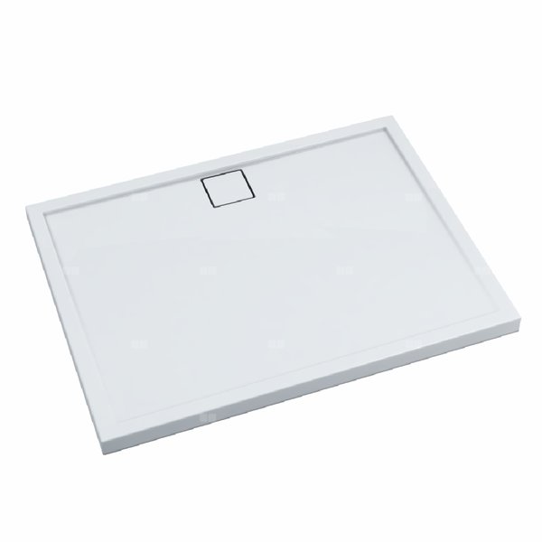 Brodzik kompozytowy Stabilsound Plus® Omega 80x110x5 cm, prostokątny