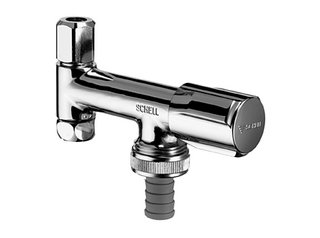 Zawór przyłączeniowy COMFORT na zawór kątowy 3/8" chrom z AZZ