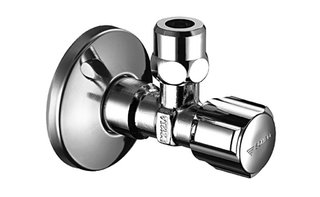 Regulacyjny zawór kątowy COMFORT 1/2",chrom z ASAG