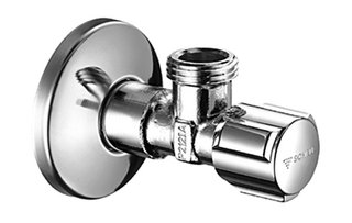 Zawór SCHELL COMFORT chrom do armatury sanitarnej 1/2'' x 1/2'' GZ-nakrętka ASAG