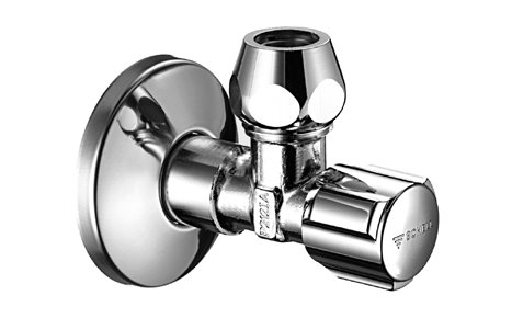 Regulacyjny zawór kątowy COMFORT 1/2"-12mm chrom z ASAG