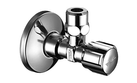 Regulacyjny zawór kątowy COMFORT 3/8" chrom bez ASAG