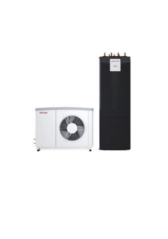 Zestaw compact D 1.1 - Pompa ciepła powietrzna powietrze-woda monoblok STIEBEL ELTRON HPA-O 4 CS Plus compact D Set 1.1 3.96 kW 230 V + Wieża hydrauliczna HSBC 180 Plus