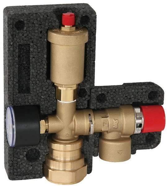 Armatura zabezp. Flex 1,5 bar 1/2x3/4 37kW