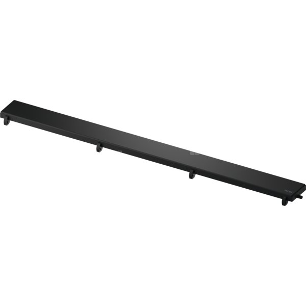 TECEdrainline - ruszt prosty ''steel'' 1500 mm, czarny matowy