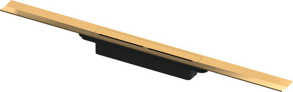 Odpływ prysznicowy liniowy TECE drainprofile, 900 x 55 x 8 mm, złoty optyczny połysk