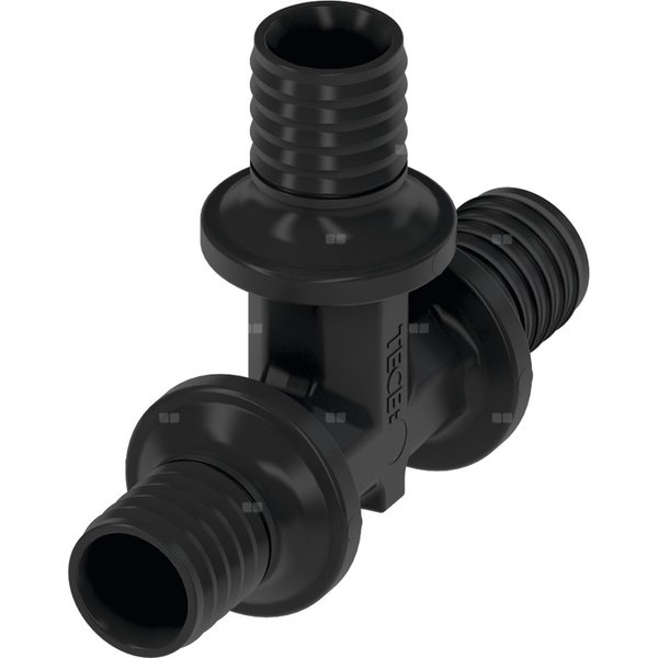 Trójnik TECE flex 90' PPSU 16 mm (końcówka wtykowa x końcówka wtykowa x końcówka wtykowa)
